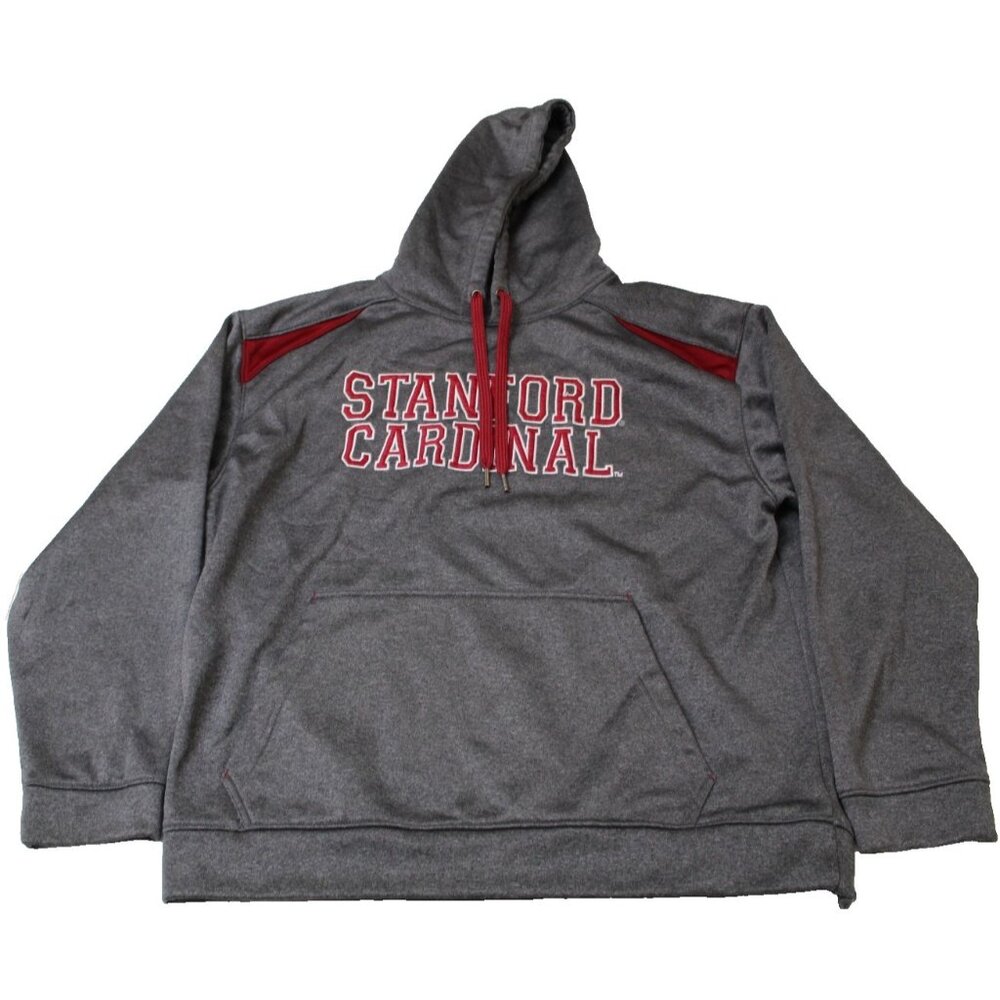 Stanford Cardinal Embroidered Hoodie Men's Size XXL